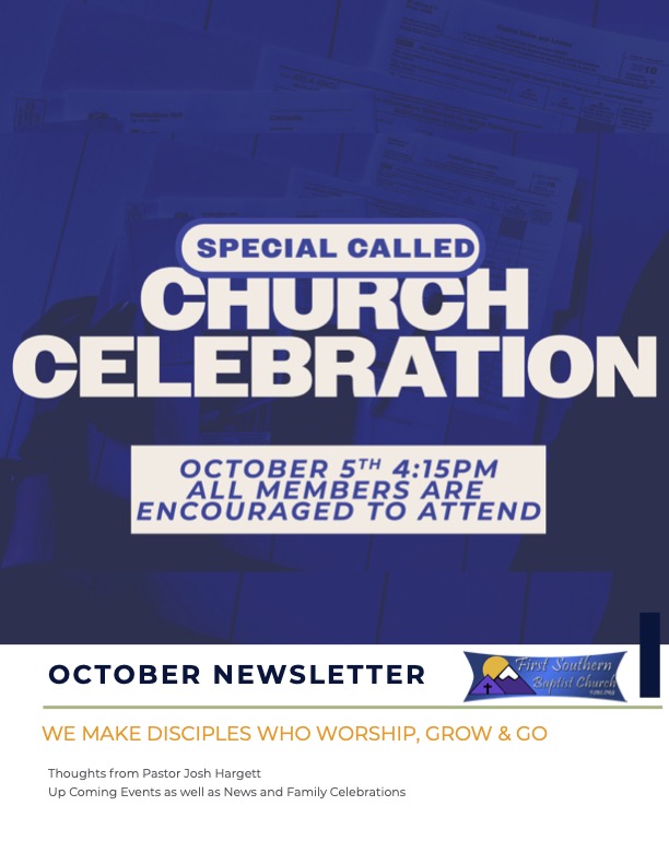 October Newsletter Cover